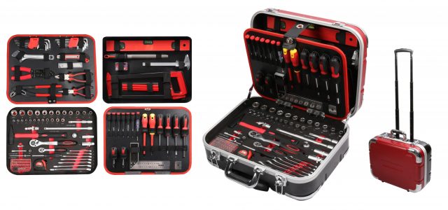 167pcs Tool Set in ABS Trolley Case
