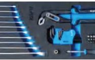 1096 96pc Tool Set 1/4″ 1/2″ in Metal Case