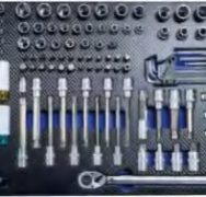 212368 368pc tools 1/4″ 3/8″ 1/2″ in Tool Cabinet