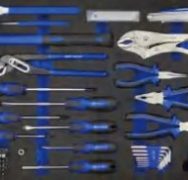 23177 177pc tools Chrome Vanadium in Tool Cabinet