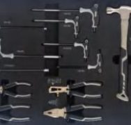25096 96pc tools 1/4″ 1/2″ in Tool Cabinet