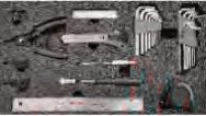 25128 128pc Tool in Cabinet in Tool Cabinet