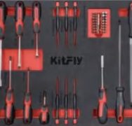 26161 161pc tools (6.3mm) & (9.5mm) & (12.7mm) in Tool Cabinet