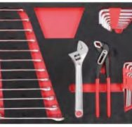 26167 167pc tools (6.3mm) & (12.7mm) in Tool Cabinet