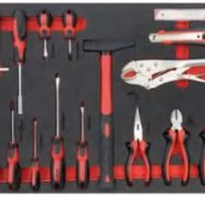 26167 167pc tools (6.3mm) & (12.7mm) in Tool Cabinet