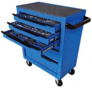 26177 177pc tools (6.3mm) & (9.5mm) & (12.7mm) in Tool Cabinet