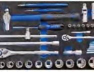26177 177pc tools (6.3mm) & (9.5mm) & (12.7mm) in Tool Cabinet
