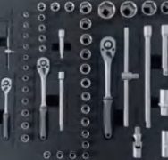 26180 180pc tools & & in Tool Cabinet