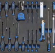26200 200pc tools 1/4″ 3/8″ 1/2″ in Tool Cabinet