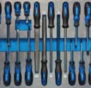 27182 182pc tools (6.3mm) & (12.7mm) in Tool Cabinet
