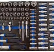 27254 254pc tools in Tool Cabinet