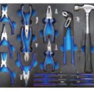 27254 254pc tools in Tool Cabinet