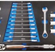 27254 254pc tools in Tool Cabinet