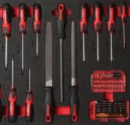27277 277pc tools 1/4″ 3/8″ 1/2″ in Tool Cabinet