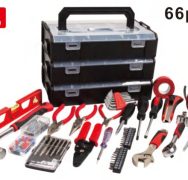 3066 66pc Tool Set in 3 Layers Box in Blow Case