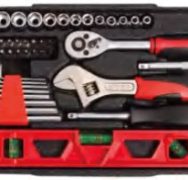 3066 66pc Tool Set in 3 Layers Box in Blow Case