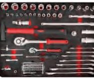 3144 144Pcs Professional Tool Set 1/4″ in Blow Case