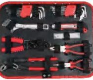 3168 168Pcs Professional Tool Set in Blow Case