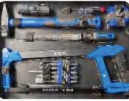 3177 177pc Professional Tool Set 1/4″ in Blow Case
