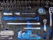 3177 177pc Professional Tool Set 1/4″ in Blow Case