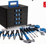 3559 59pc Tool Set in 4 Layers Box in Blow Case