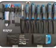 3566 166Pcs Professional Tool Set in Blow Case