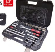 4048 48pc Socket Set in Blow Case